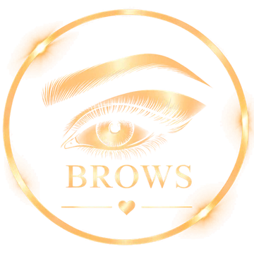Gold brows icon Beauty by Ana